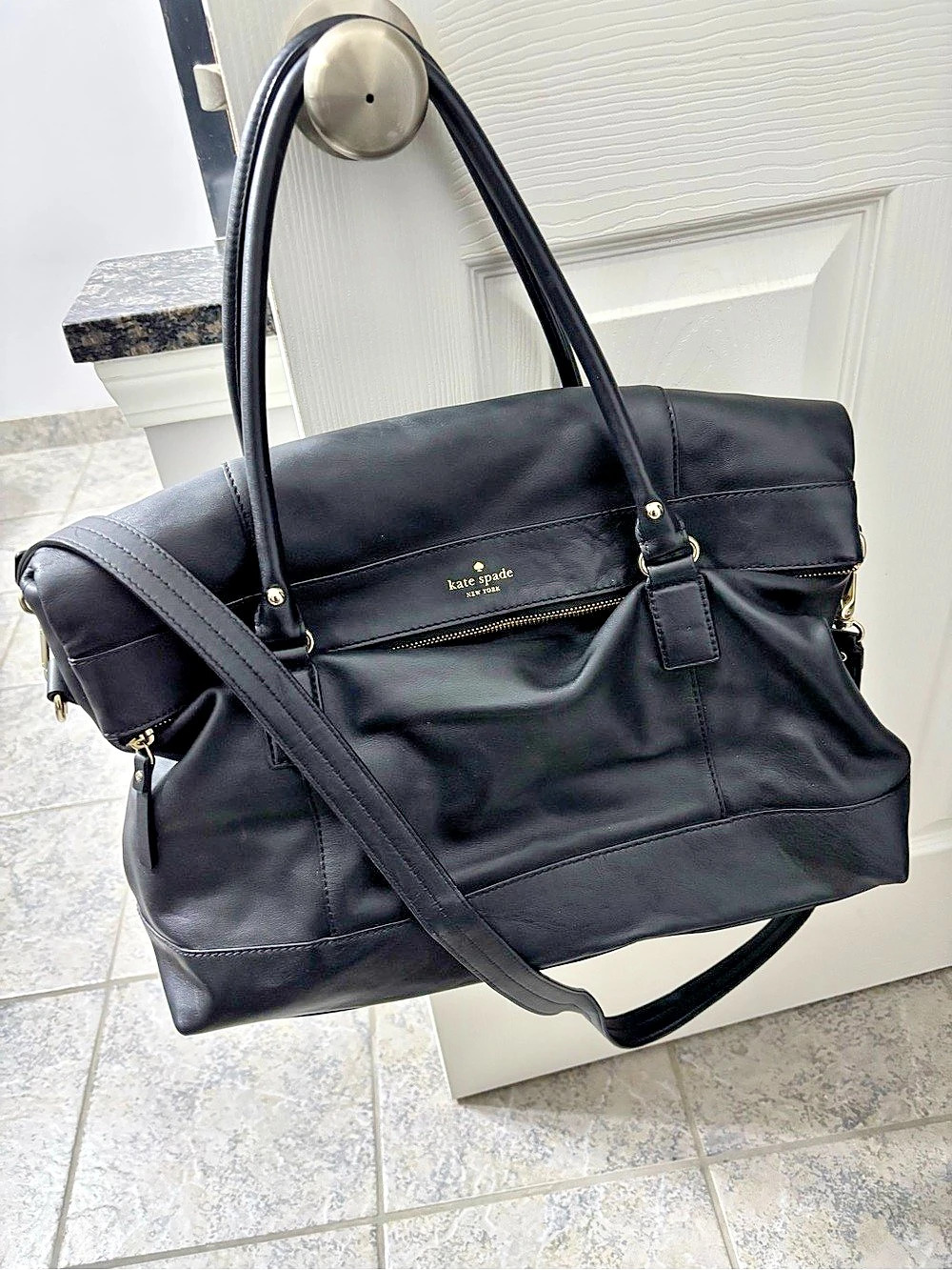 kate spade Black Shoulder Bag